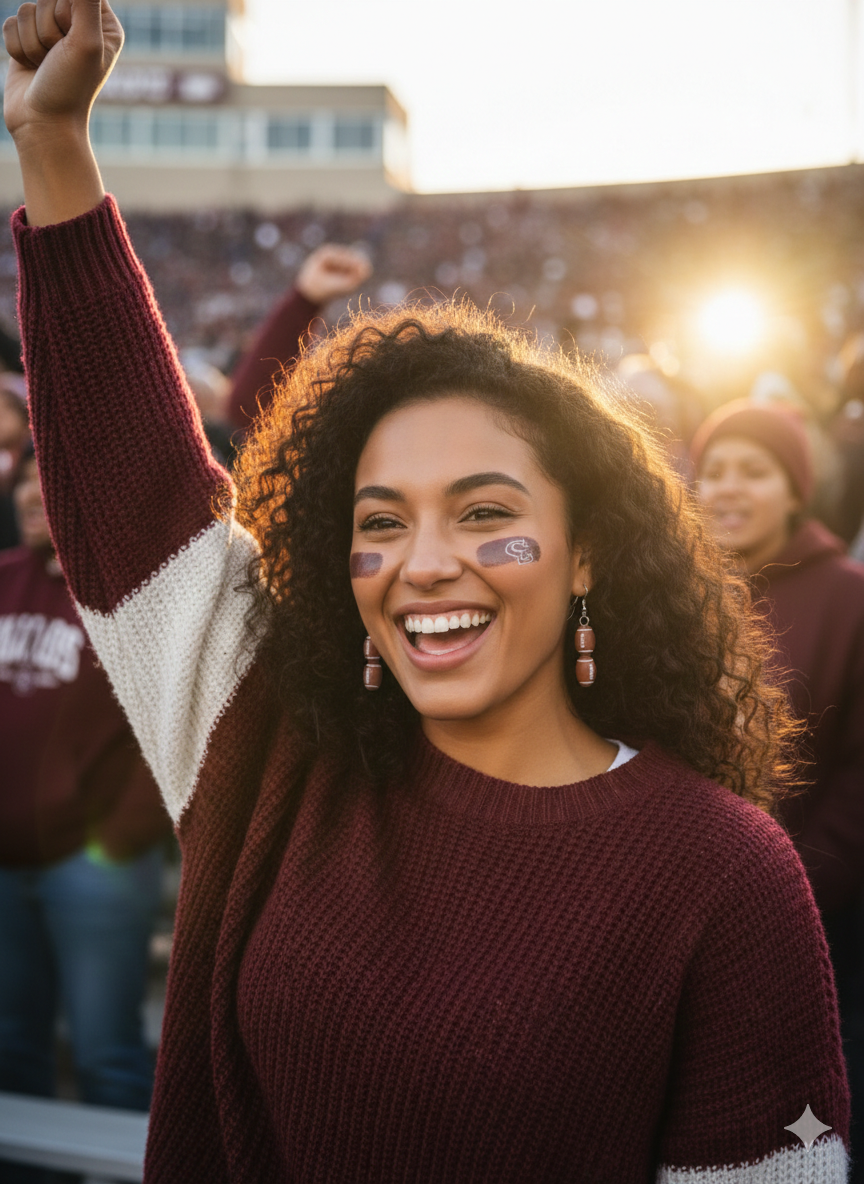 Game Day Drop Earrings