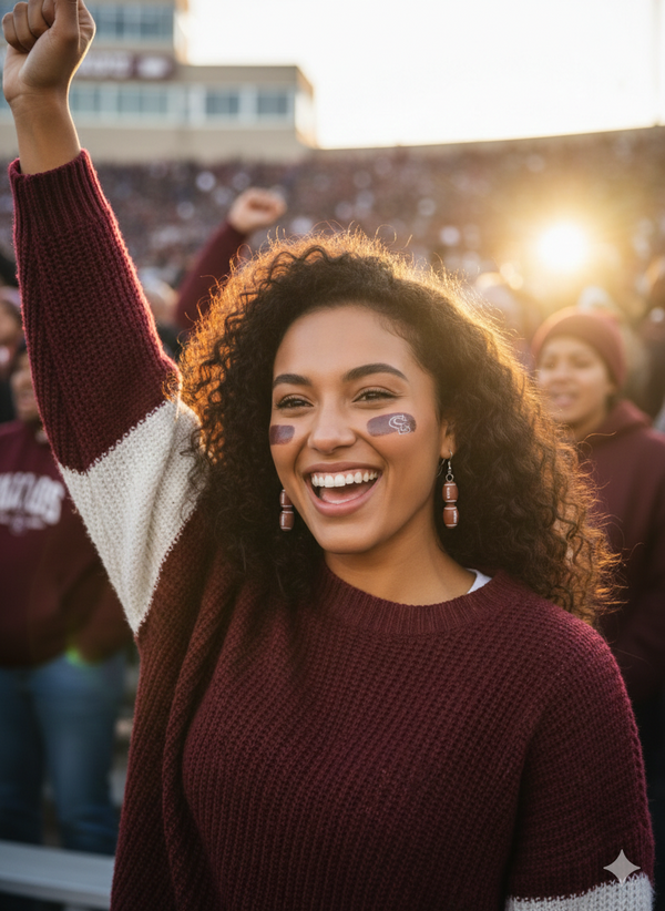 Game Day Drop Earrings