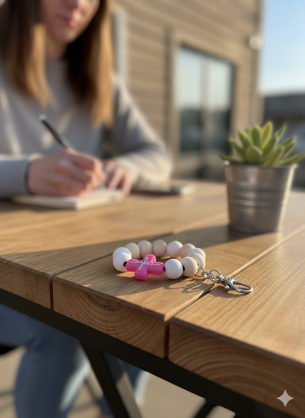 Scripted Faith Wristlet