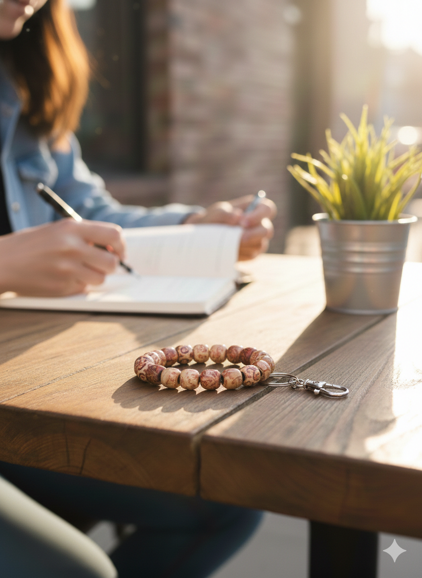 Artisan Earth Wristlet Keychain