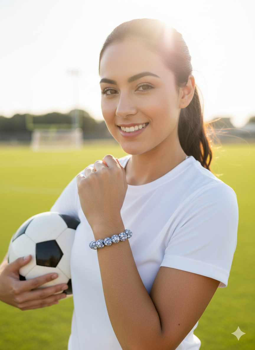 Game Day Bead Bracelet