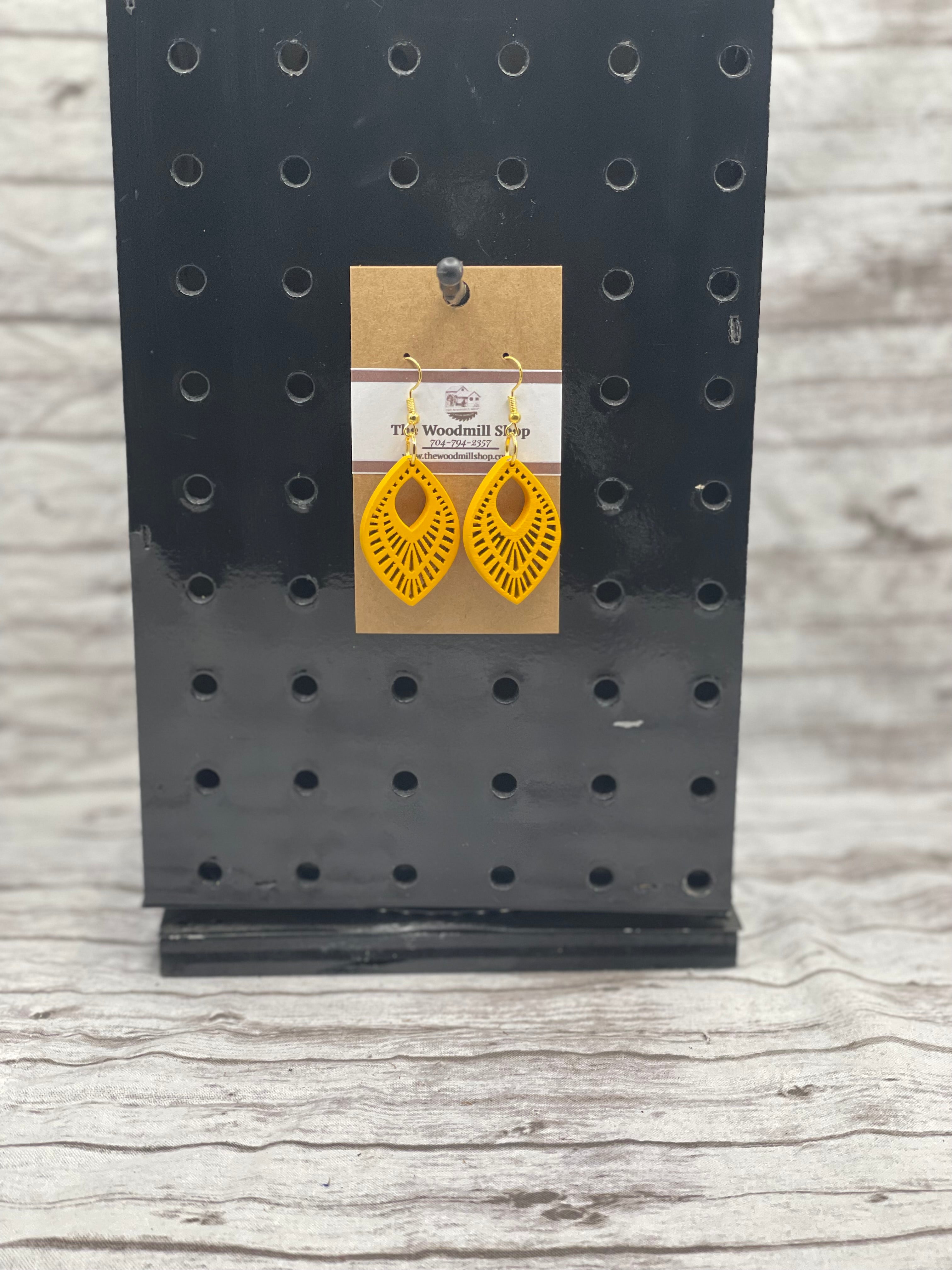 Woodland Leaf Drop Earrings