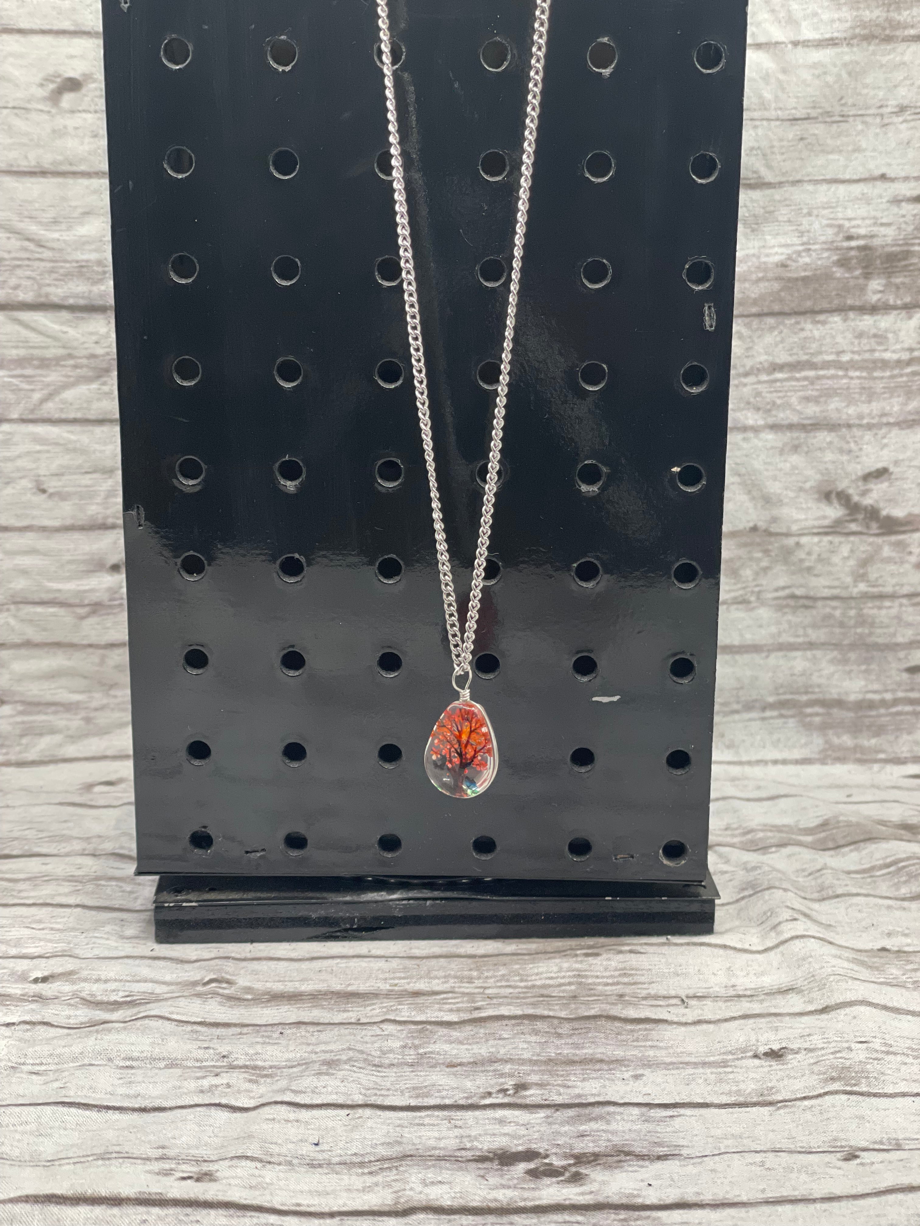 Botanical Pressed Flower Pendant