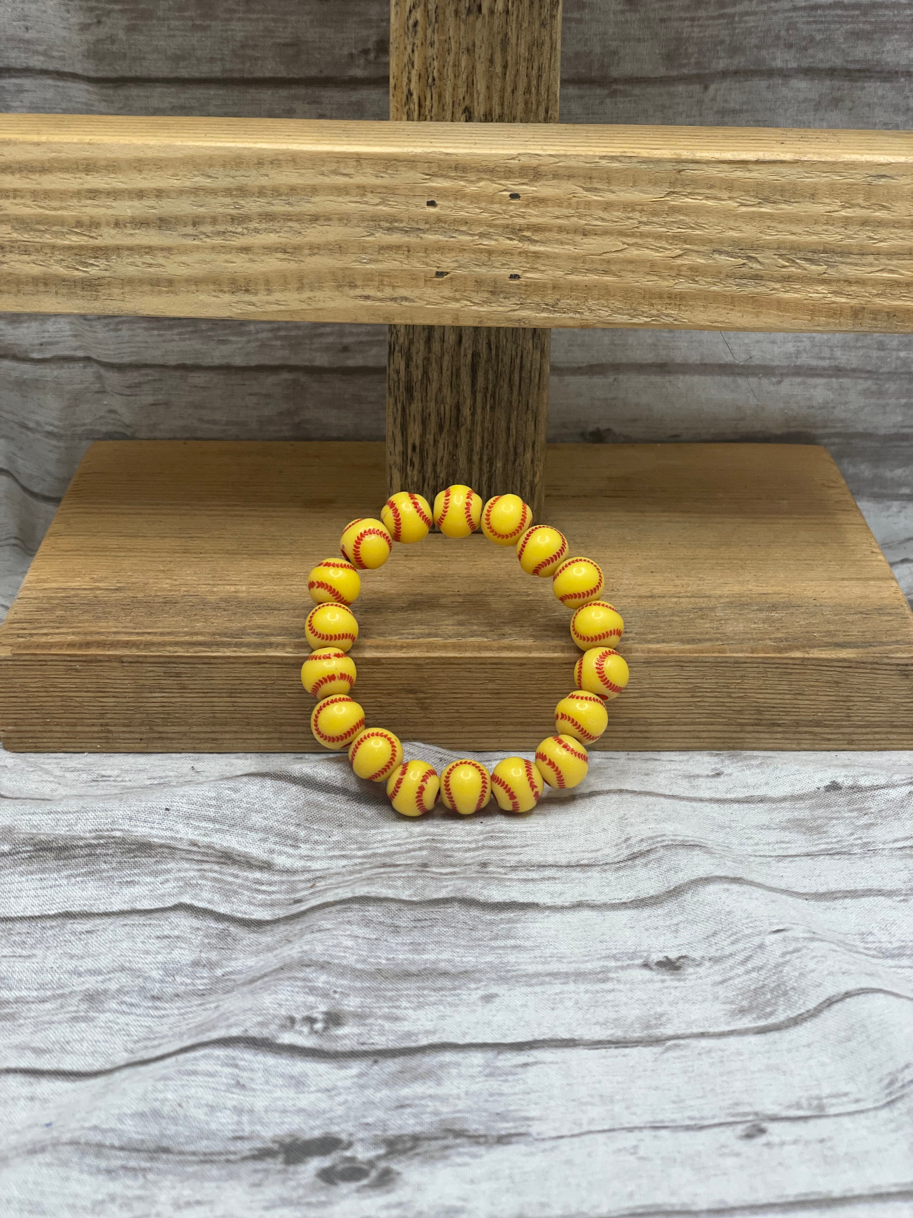 Game Day Bead Bracelet